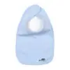 Baby Bib Elephant White/Grey - Image 3
