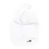 Baby Bib Elephant White/Grey