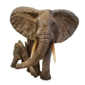 Elephant Sculpture Tokwe & Kumbura
