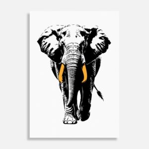 StreetCyber Elephant Poster