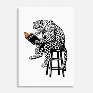 StreetCyber Leopard Poster